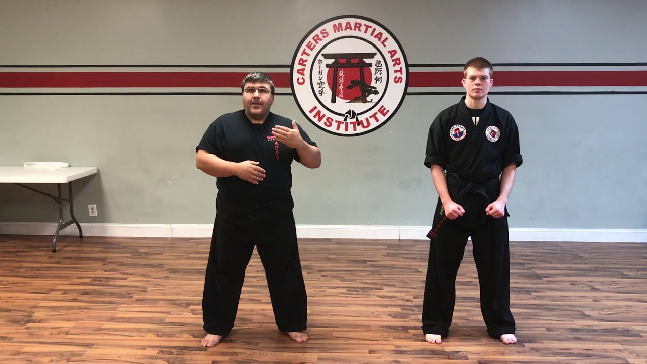Opening Bunkai of Taikyoku Kata