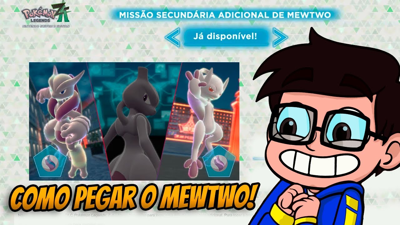 FINALMENTE! MEWTWO EM POKÉMON Z-A - Como Conseguir o Project M e TODAS as Mega Stones!