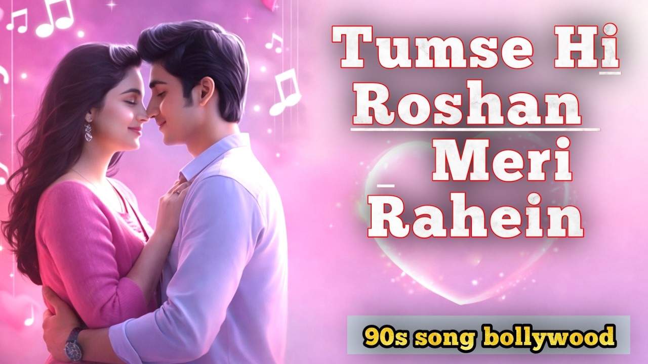 Tumse Hi Roshan Meri Rahein ❤️ | 90s Bollywood Romantic Duet | Heart Touching Love Song