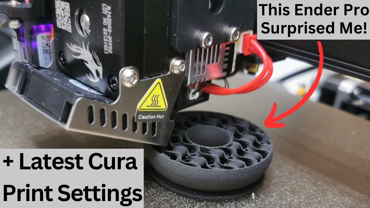Creality Ender 3 S1 Pro does LW-PLA and VarioShore TPU + Cura Settings