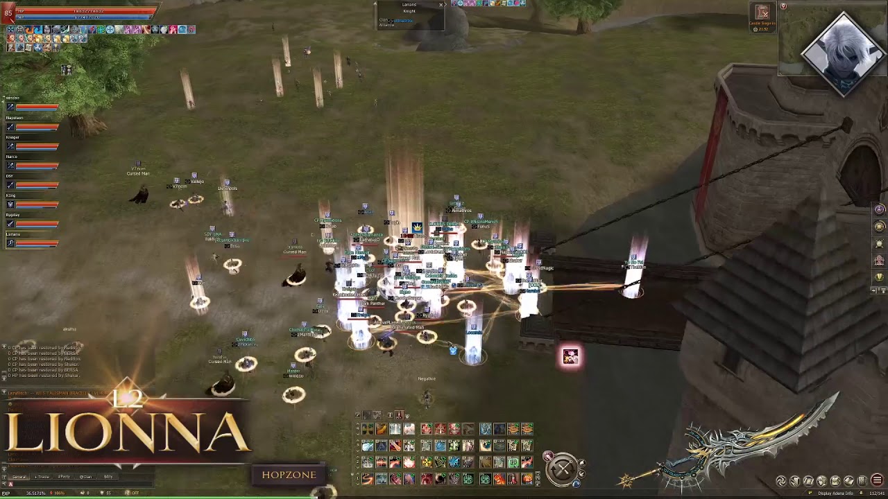 L2Lionna   Siege Giran   SED Clan