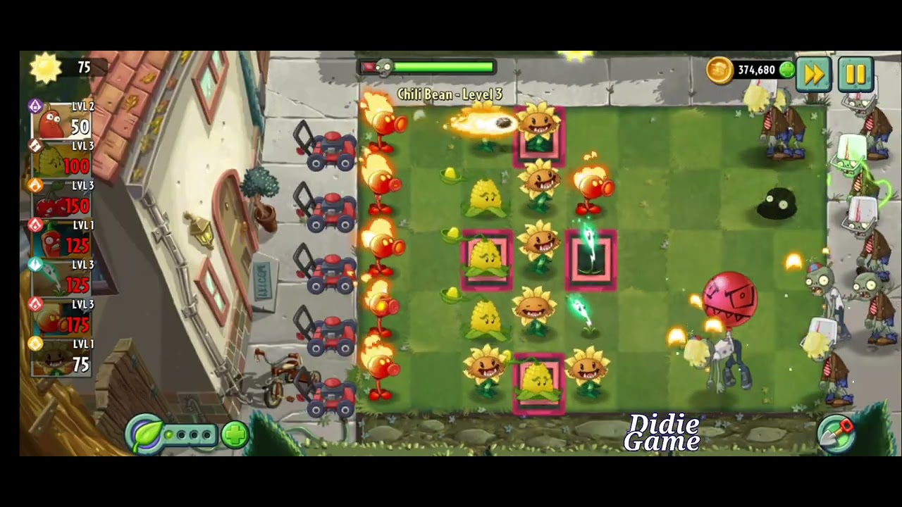 Plants vs Zombies 2 New Plant Nursery Chili Bean