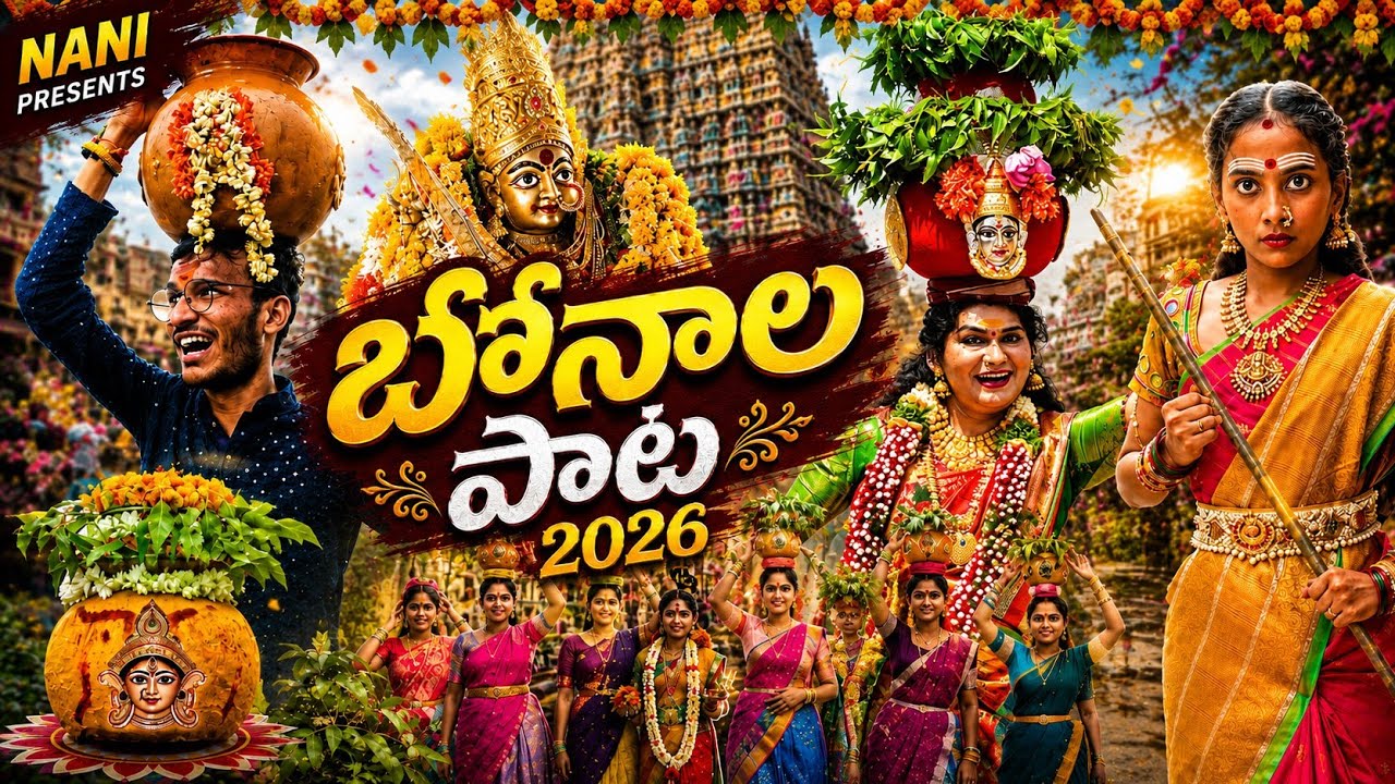 Bonalu | New Song | 2026 | Janulyri #BonalaJathara2026 | Nani presents 