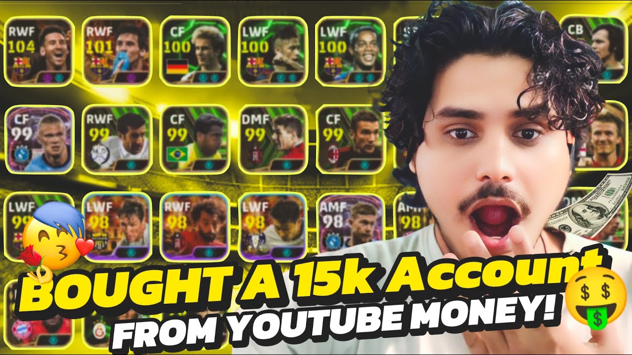 I Bought A 15K Expensive Efootball 2025  Account From YOUTUBE Money ! IT WILL BLOW YOUR MIND!🤯