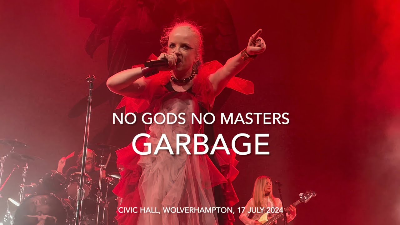 Garbage - No Gods No Masters - Live 4k @ Civic Hall, Wolverhampton, 17 July 2024