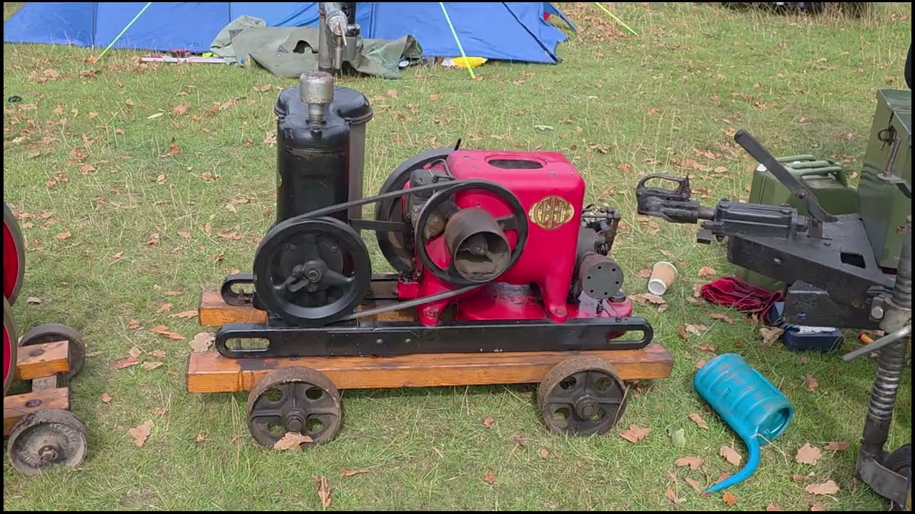 Malpas Yesteryear Rally 2025 Stationary Engines