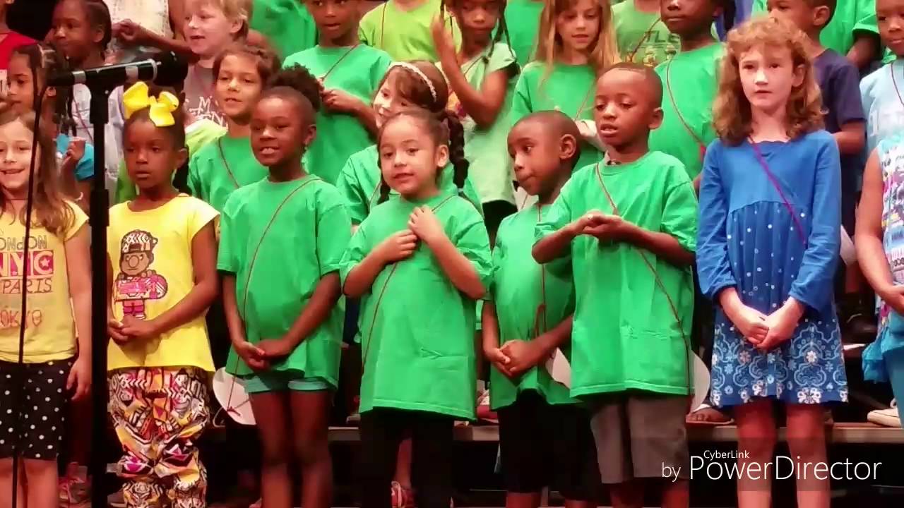 Mrs. H. Kindergarten graduation 2015-2016 Springwood Elementary