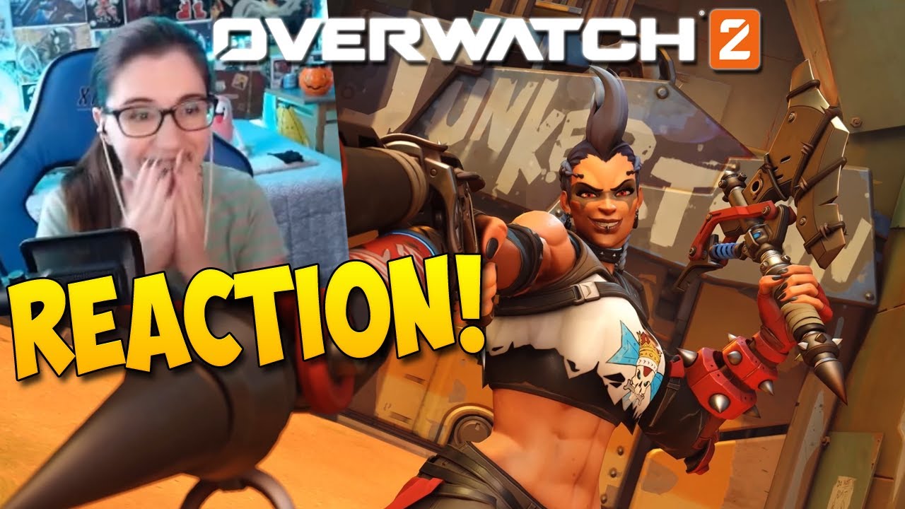 *REACCIÓN* al ANUNCIO SORPRESA de OVERWATCH 2: FREE TO PLAY + JUNKERQUEEN Y TEASER FOX HERO | Jinsei