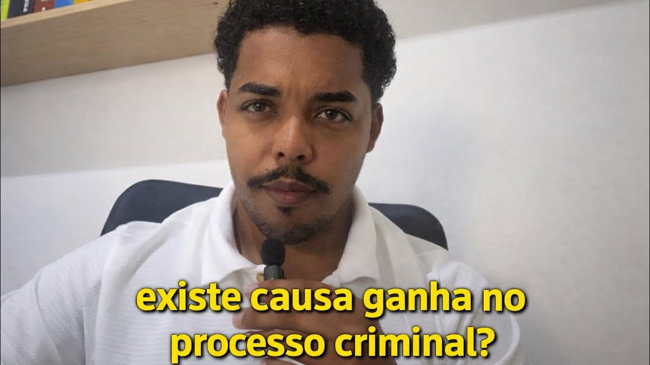Causa ganha no processo criminal? Não existe 