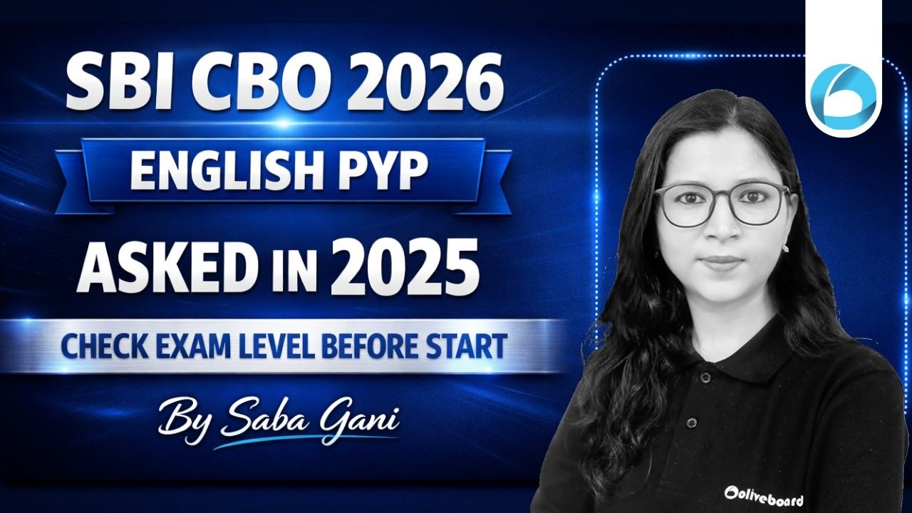 SBI CBO English Previous Year Questions 2026 | Memory Based 2025 Shift-1 | SBI CBO English PYP