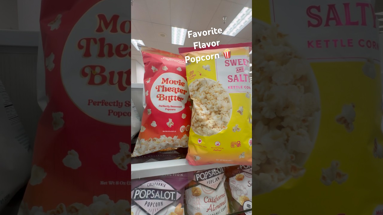 Любимые вкусы попкорна в кинотеатре и многое другое 