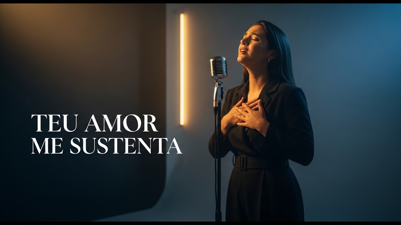 Teu Amor Me Sustenta | Inspiração Aline Barros - Hino Gospel de Fé e Esperança | Nada Pode Me Abalar