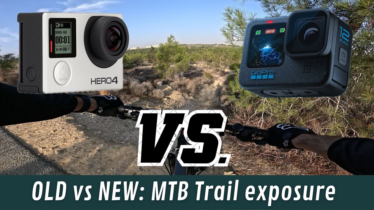 Hero 12 vs. Hero 4 🚵&zwj;♂️🎥 #GoProBattle
