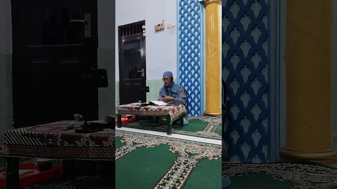 Kita kuning Hal.7  Bab Alloh bisa di lihat, bersama Gus Umar jenar. Masjid Baiturrohim sooko-2 MJK