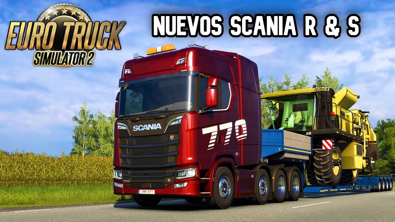 Probando los nuevos Scania Serie R & S en Euro Truck Simulator 2 | Open Beta 1.57