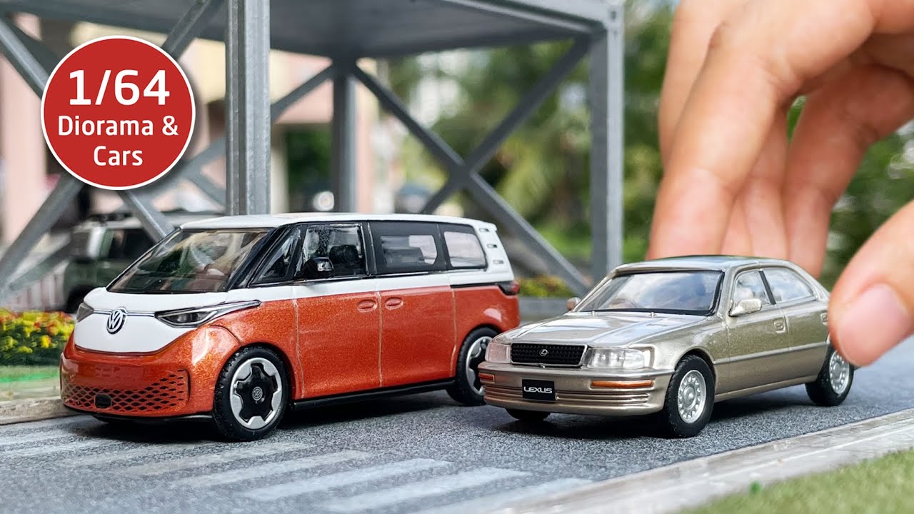 Weekend Car Meet - 1/64 Die-cast Car Collection & Street Diorama Design