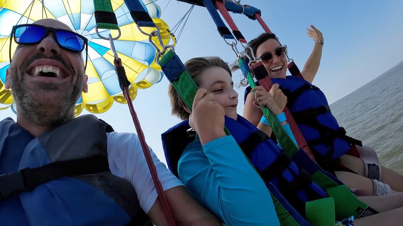 Наш первый опыт парасейлинга — OC Parasail Ocean City MD