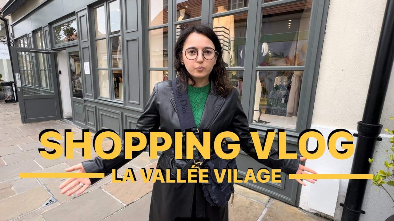 SHOPPING VLOG // La vallée village, Paris // Весна 2024