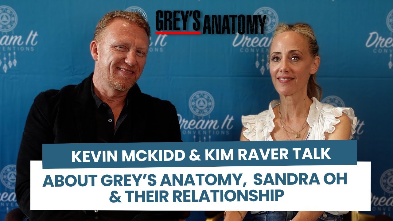 Kevin McKidd & Kim Raver (Grey's Anatomy) discuss Teddy & Owen, Sandra Oh, book recommendations...