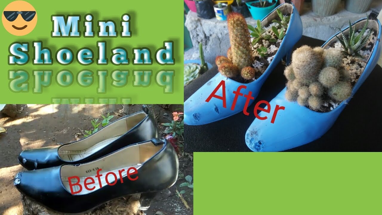 How to make Shoe Garden l DIY Ideas