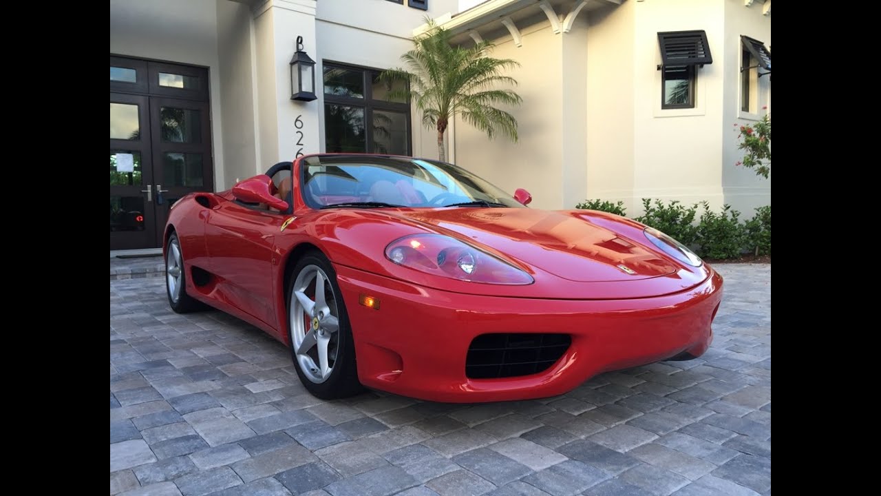 SOLD - 2004 Ferrari 360 Modena Spider