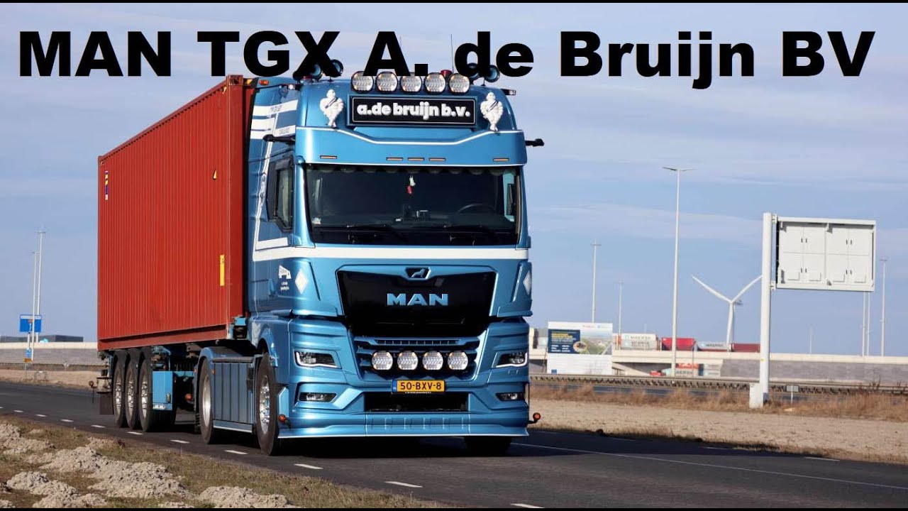 BIGtruck  The MAN TGX of A. de Bruijn