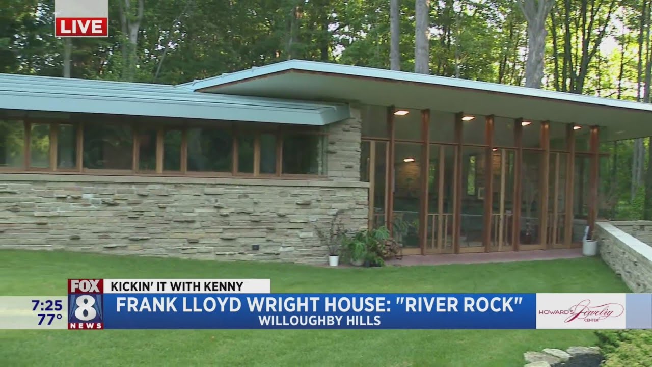 Kenny visits Frank Lloyd Wright's 'River Rock' house