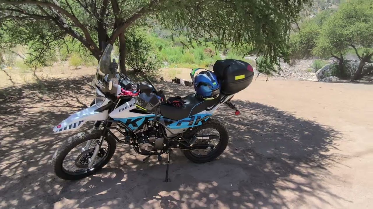 Bera KAVAK 150 - recorriendo algunos kilómetros de prueba