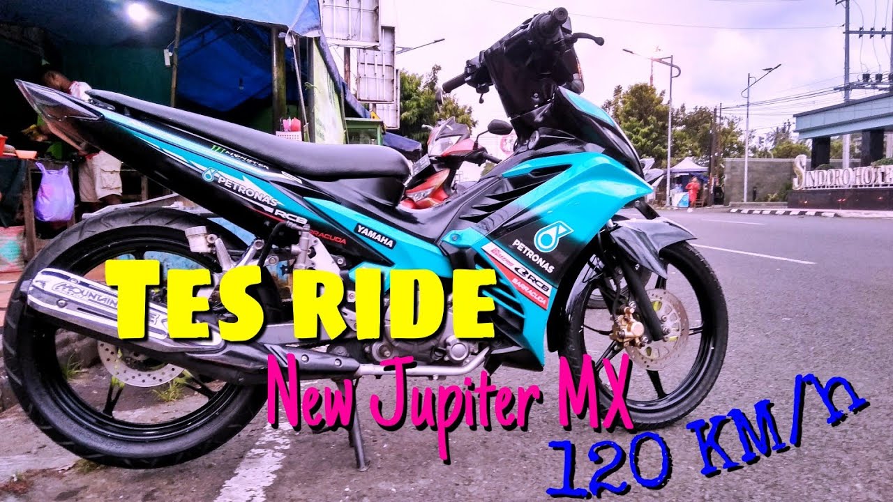 Tes ride Top speed New Jupiter MX |Roby Motovlog26