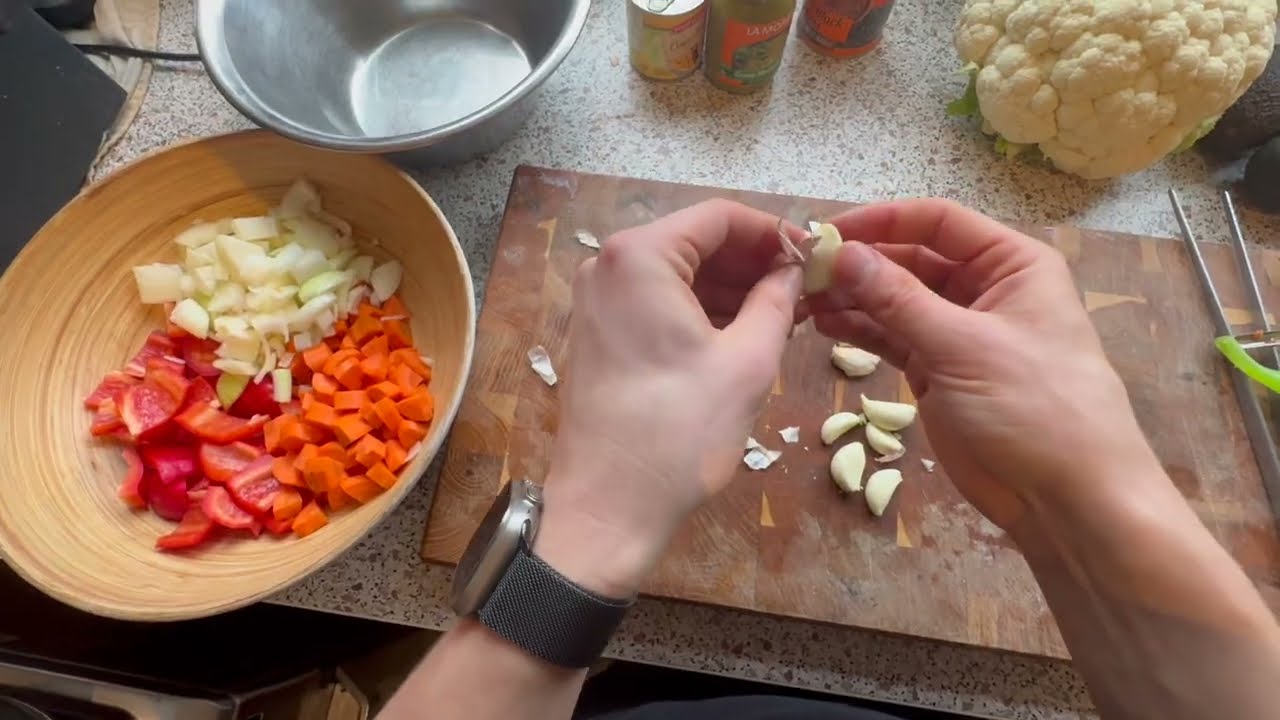 Relaxing cooking POV: How I speedrun Burritos Meal Prep
