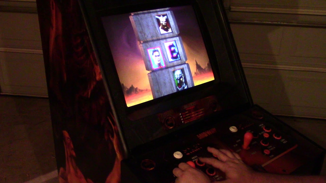 Mortal Kombat Trilogy Arcade Machine - First Gameplay [HD]