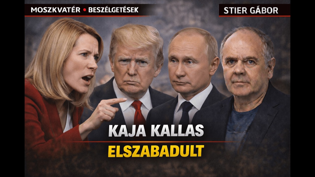 Elk&eacute;pesztő! A Kremlnek, &eacute;s a Feh&eacute;r H&aacute;znak is dikt&aacute;lna Kaja Kallas - Stier G&aacute;bor