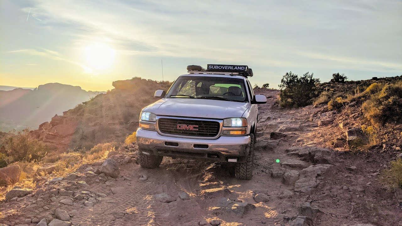 MOAB in a 2500 8.1 YUKON XL ! | CVT RTT | Off-Road Trailer | #overlanding #hellsrevenge #offroad