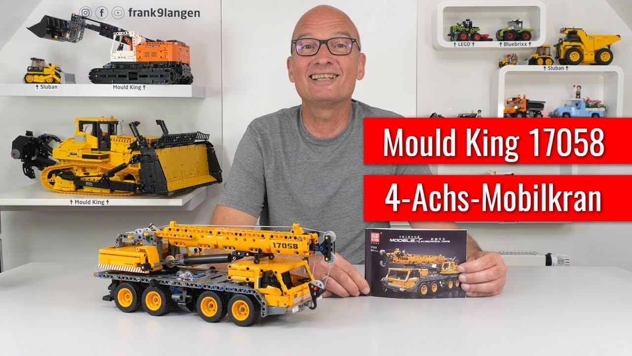 Mould King 17058 Mobilkran - 997 Teile