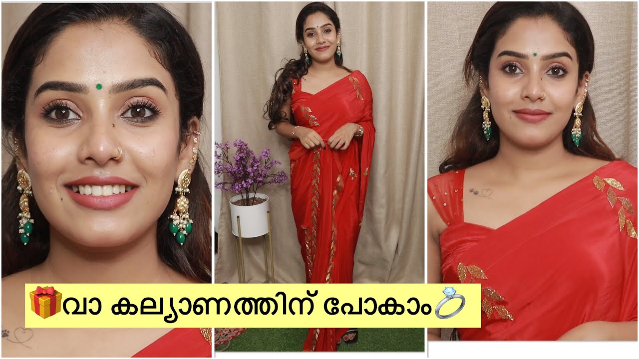 🤓അനുരാഗ് ചേട്ടന്റ കല്യാണത്തിന് പോകാം💍Get Ready With Me🪔Kerala Marriage Wedding Guest Look 👀🌸