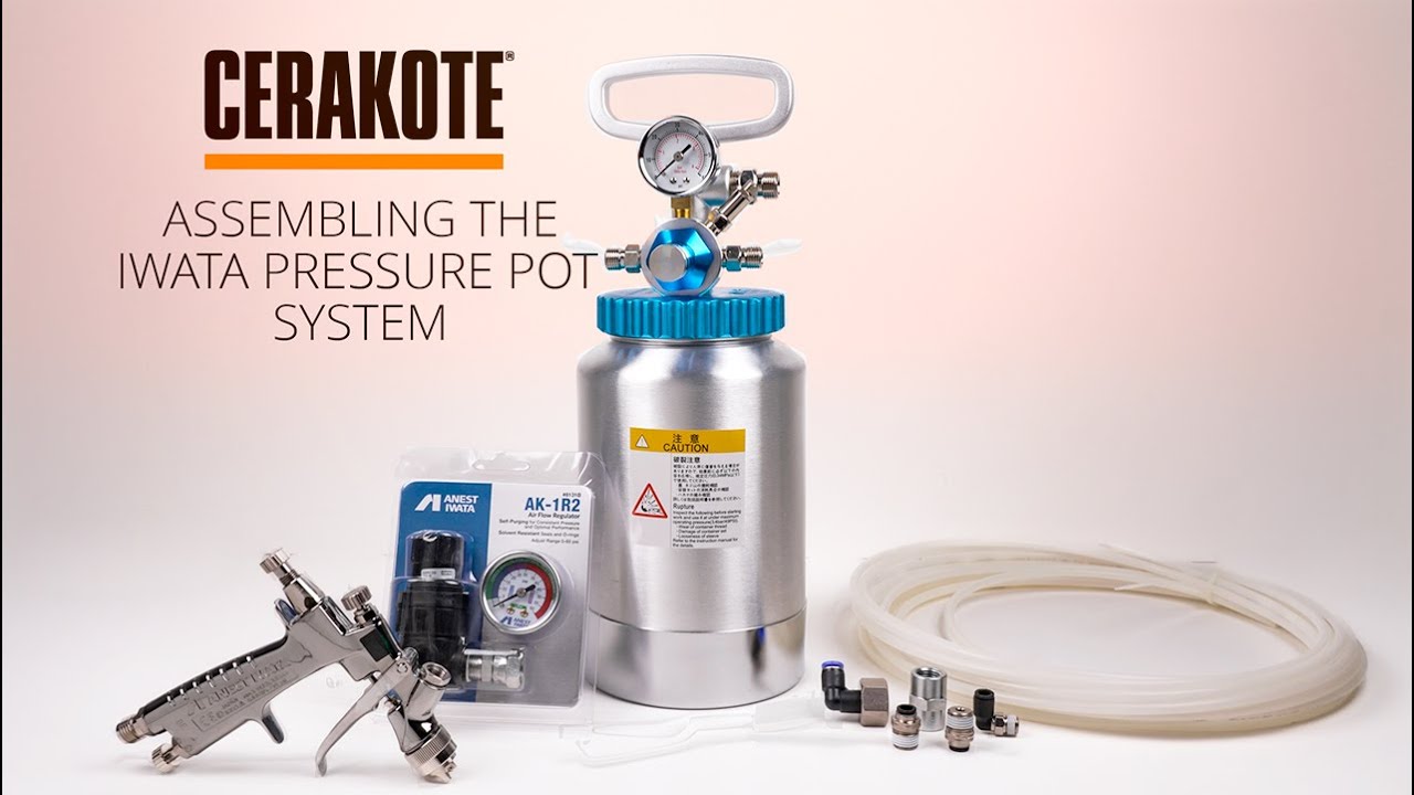 IWATA Pressure Pot Setup | CERAKOTE®