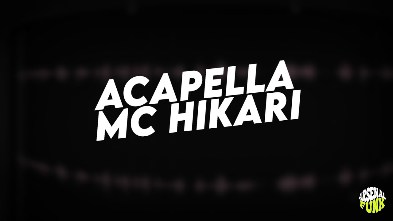 Acapella MC HIKARI - Me Chama De Bonequinha (Acapellas Para DJs)