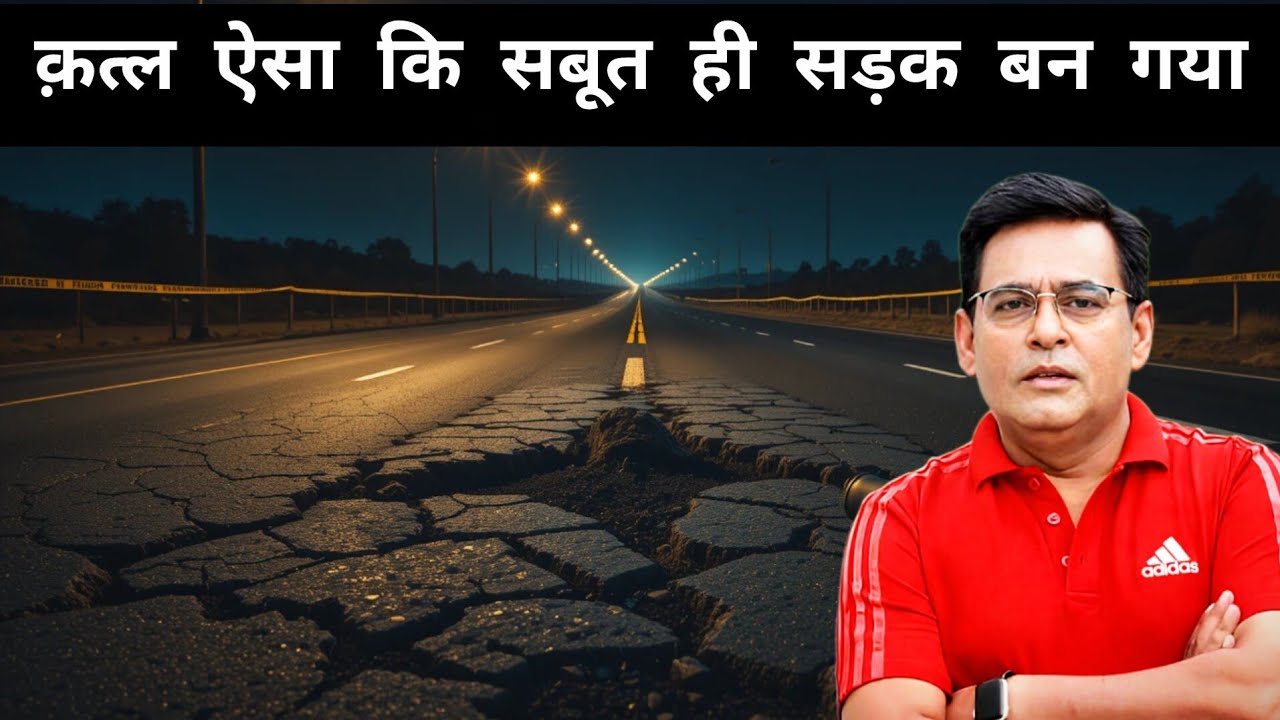 क़त्ल ऐसा कि सबूत ही सड़क बन गया | News Anchor Murder Mystery||