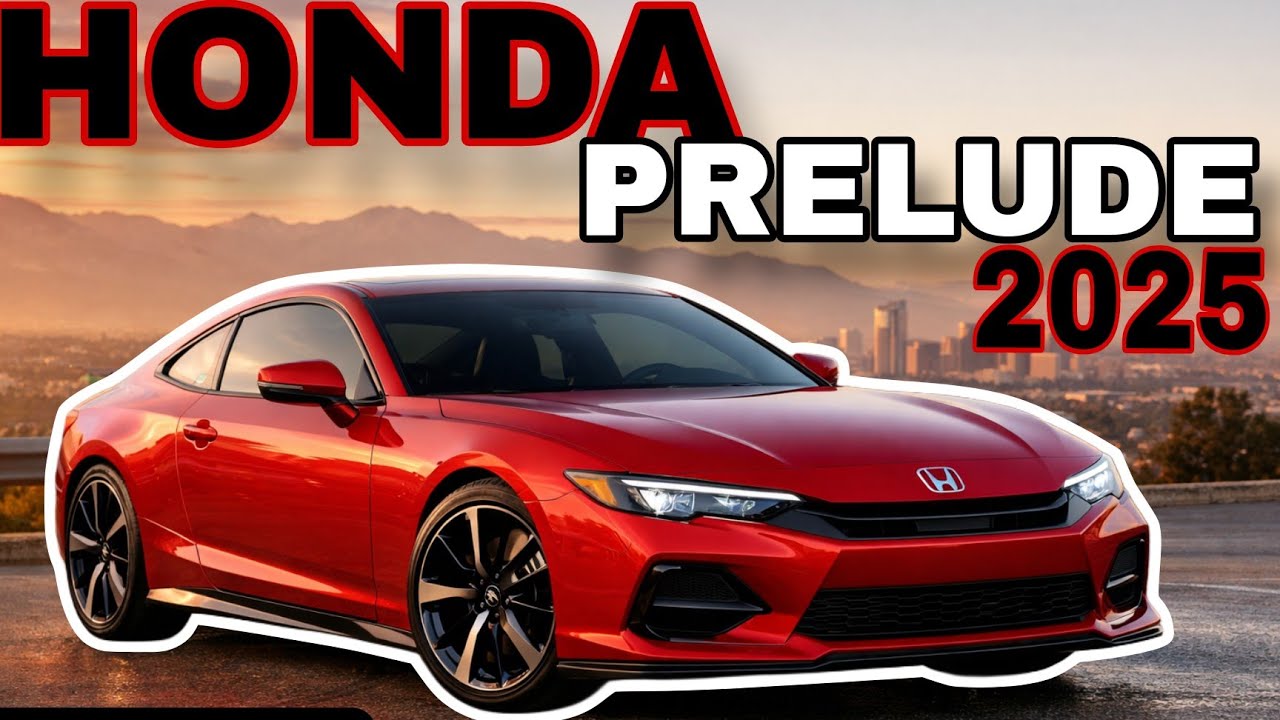 Honda Prelude 2025 Is Back! First Look at Design, Hybrid Power & Future of Honda