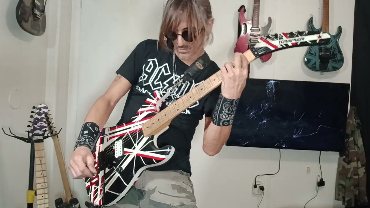 VAN HALEN ~ Light Up the Sky Guitar Cover R.I.P Edward Lodewijk Van Halen 