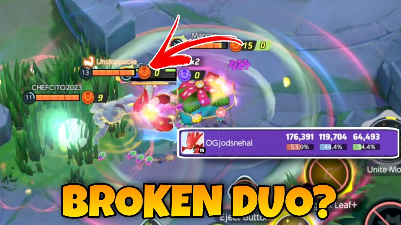 Defensive build Scizor with Comfey feels broken 🔥 | Pokemon Unite clips