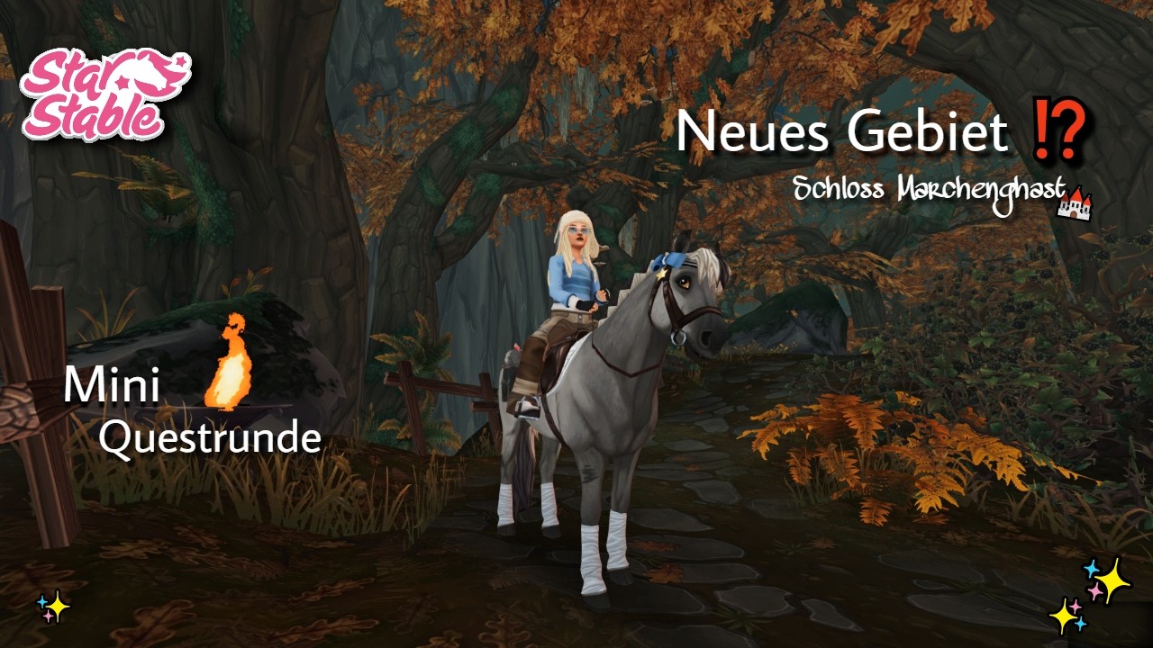 Schloss Marchenghast 🏰| Neues Gebiet erkunden + Mini Questrunde⭐️| Shakira Mysteryfrog SSO 🐴