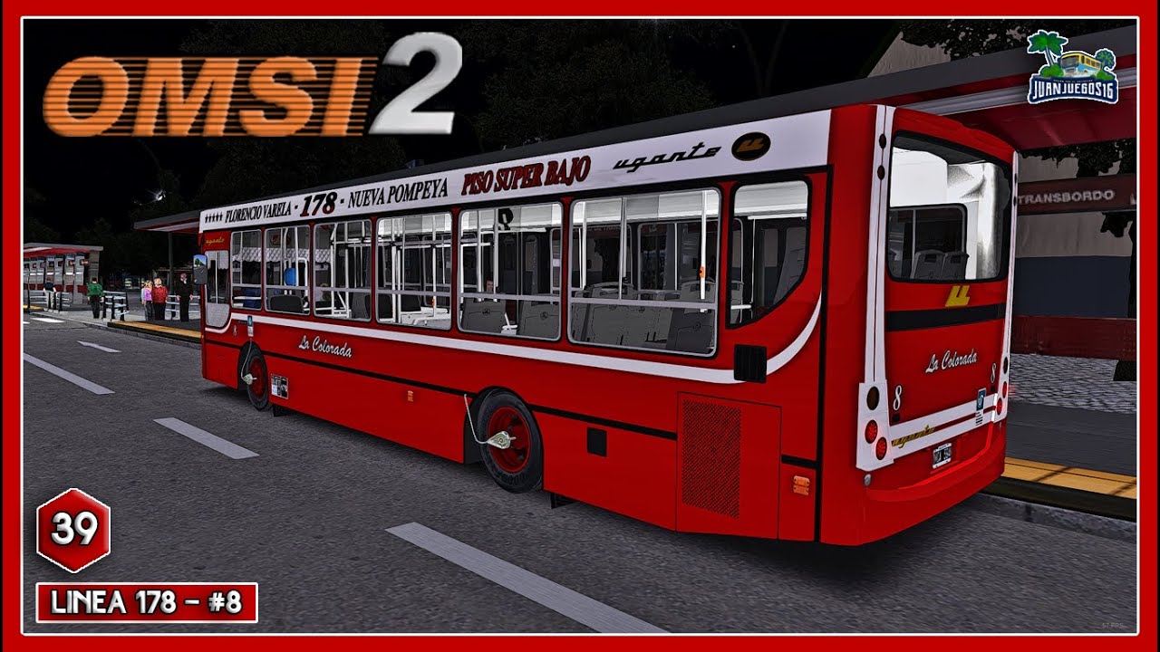 🚌 Noche tranquila, pero con adelanto | Línea 178 | Ugarte Europeo IV MB OH-1618 | OMSI 2 #39 🚌