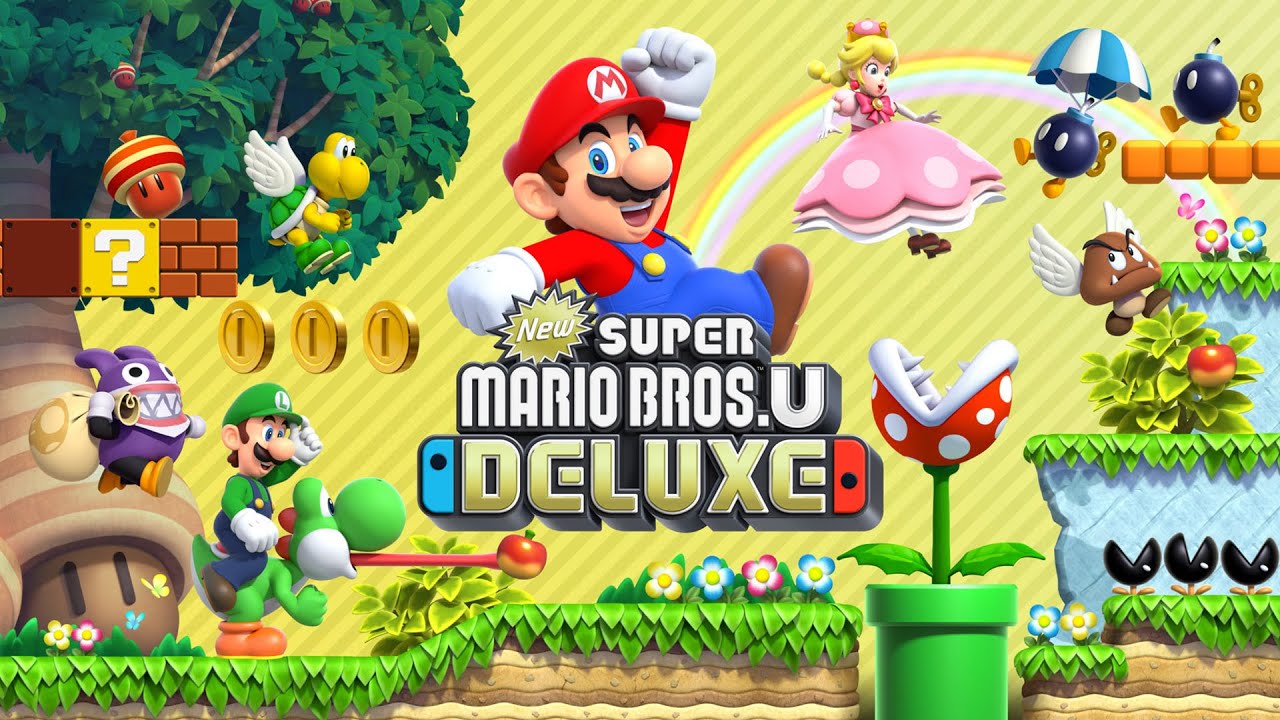 NEW SUPER MARIO BROS. U DELEXE (Wii U) - СТРИМ ПО ЗАЯВКАМ (№2)