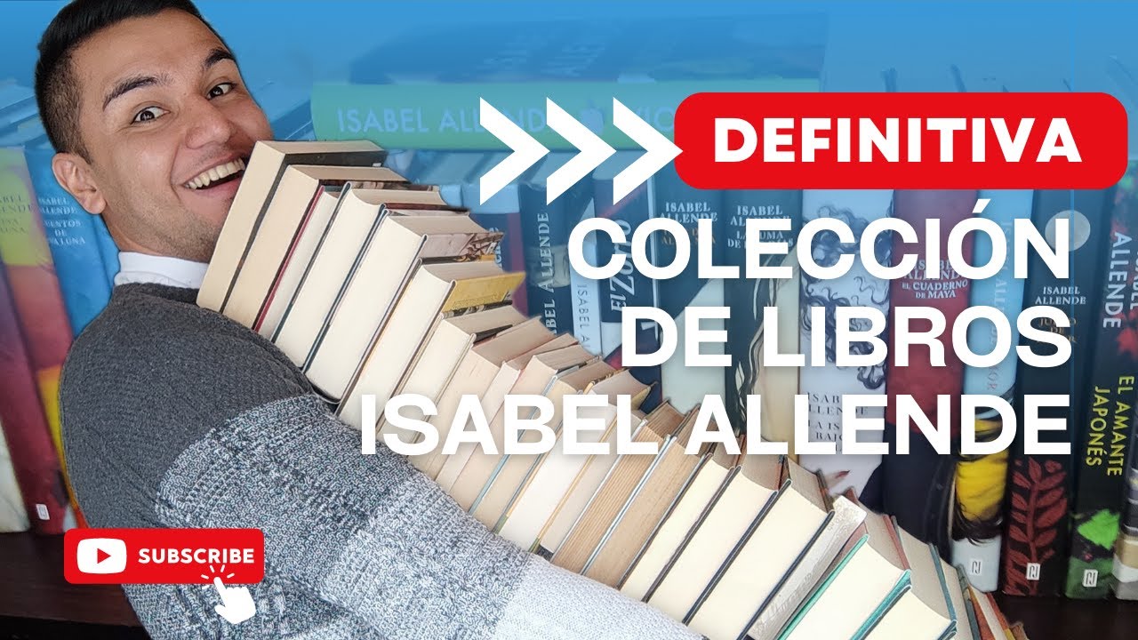 Colección COMPLETA libros de Isabel Allende