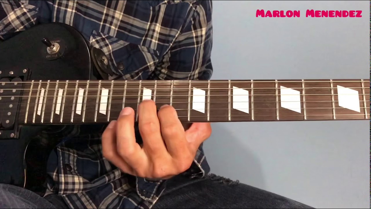 Se oye una lluvia Joel Ruano Tutorial de Guitarra intro+acordes