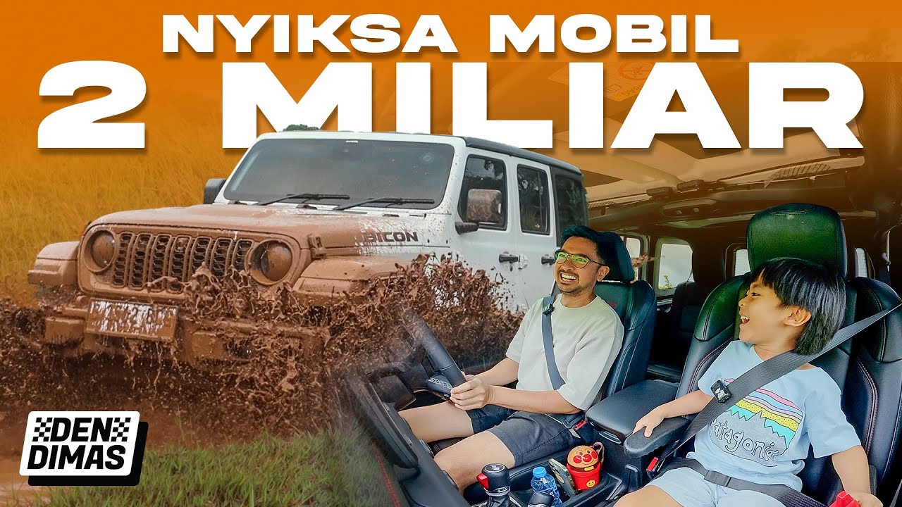 MOBIL 2 MILIAR DISIKSA DI LUMPUR ‼️ 😱 Jeep Wrangler Rubicon Baru Kuat Gak?