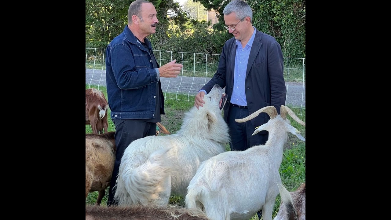 Tournage en Vaucluse avec Vincent FERNIOT