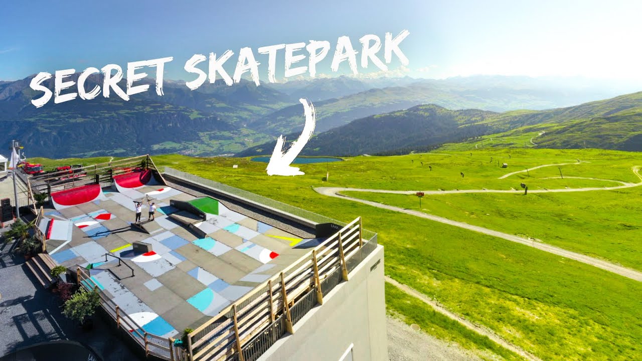 LE PLUS HAUT SKATEPARK DU MONDE ! Ft @Claudius Vertesi
