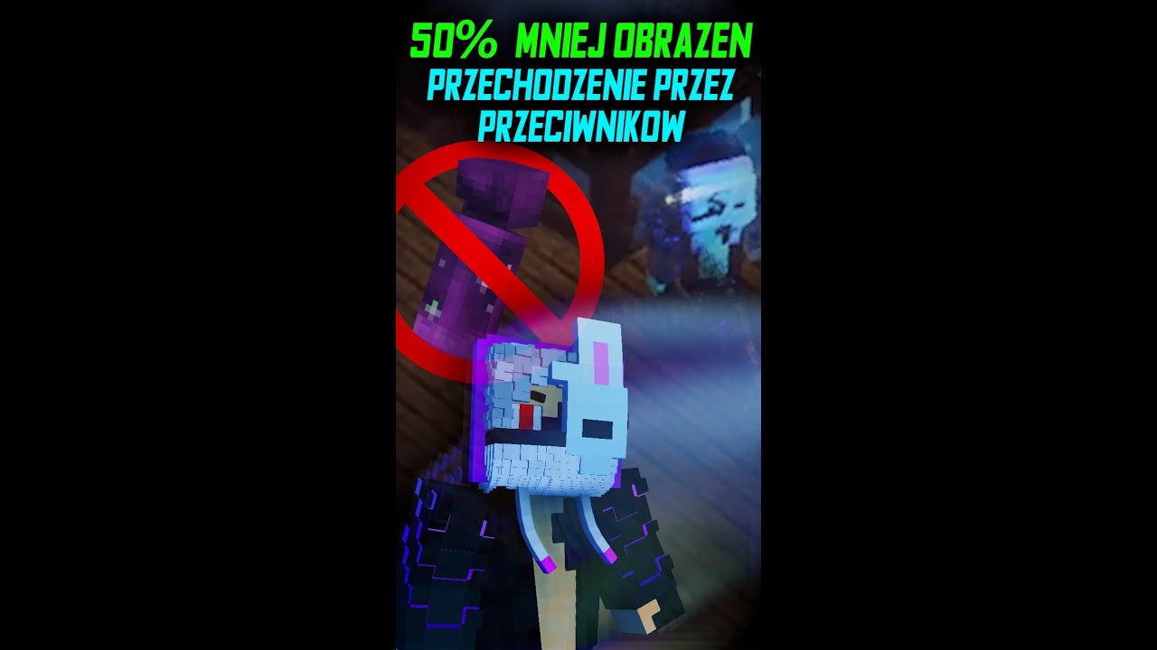 NIESKOŃCZONA DUCHOWA FORMA bez Płaszcza Ducha [Minecraft Dungeons] #shorts